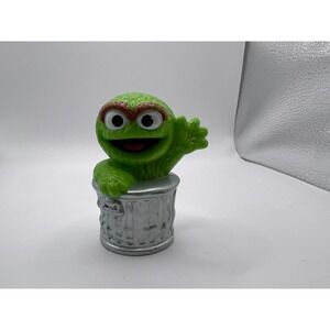 Sesame Street Friends Oscar The Grouch 3" Playskool Figure 2013 Toddler Toys